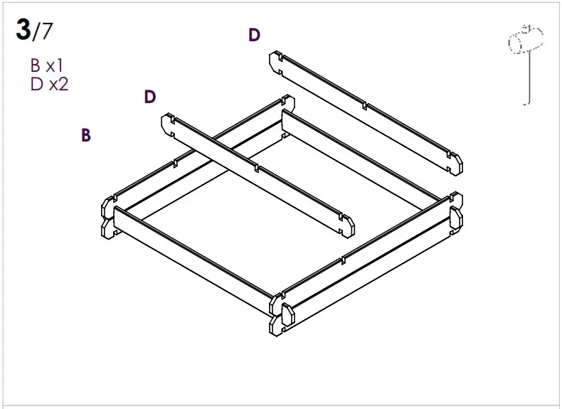 forest style 003239 Angelic Podium Vegetable Bed - Product Overviwew 9