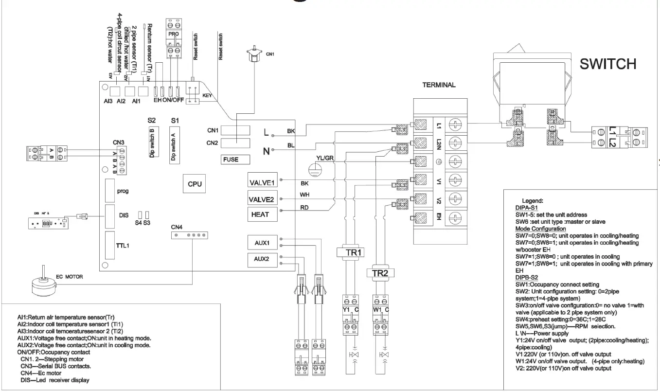 MESTEK HWL2-1022 Low Temperature High Wall Heating Cooling Fan Coil Units-fig-21