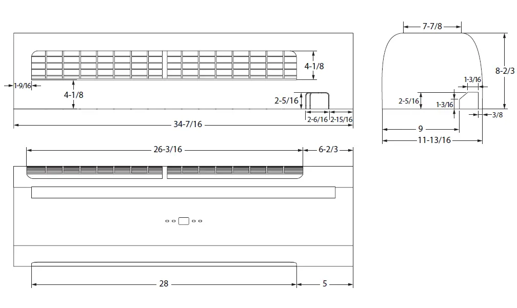 MESTEK HWL2-1022 Low Temperature High Wall Heating Cooling Fan Coil Units-fig-7