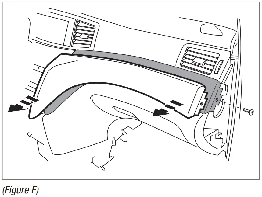 Metra 99 7614 Nissan NV Dash Kit - Disassembly 5