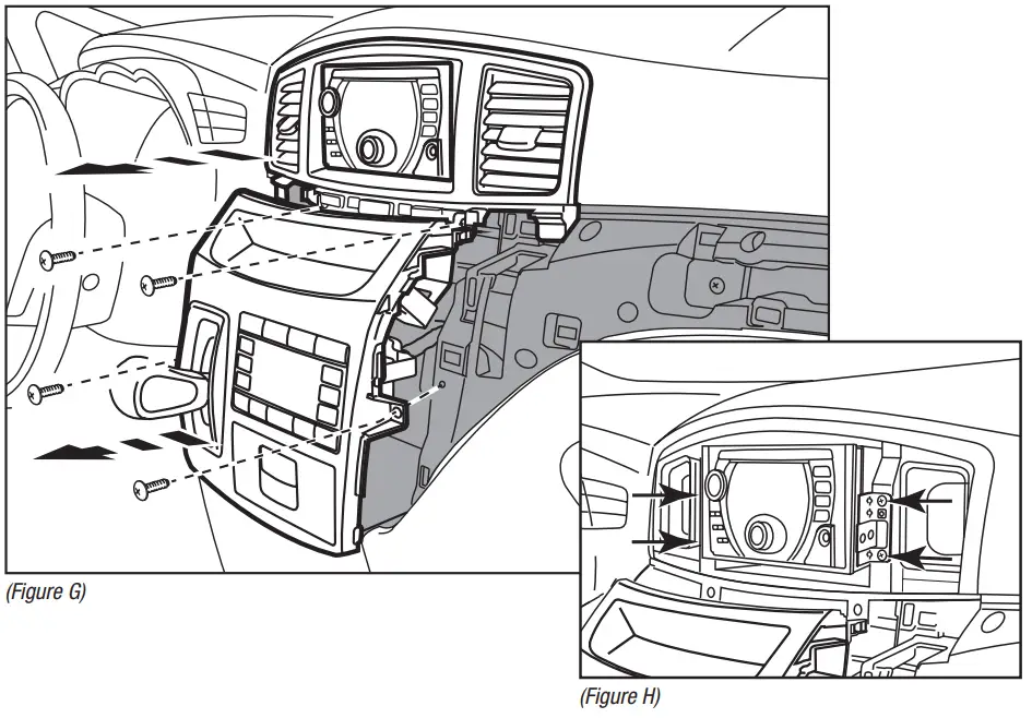 Metra 99 7614 Nissan NV Dash Kit - Disassembly 7