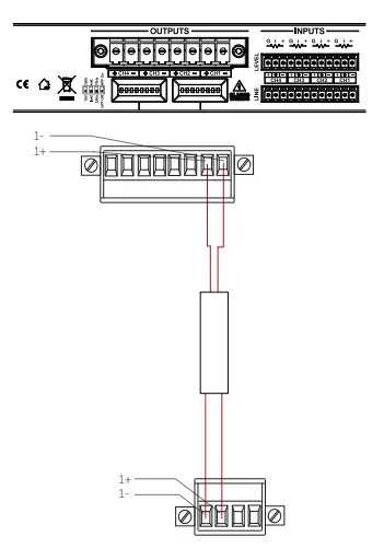 Bias Q1/Q2 output connection