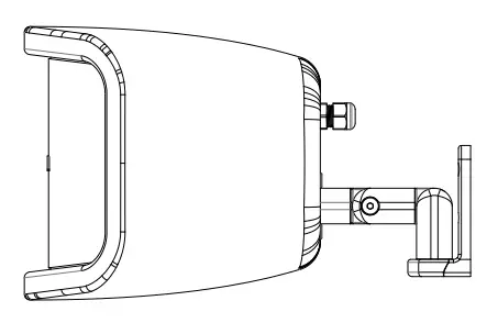 Vertical bracket mounting