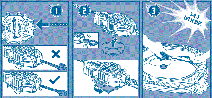 Hasbro-P8 Beyblade-Burst-QuadStrike-Thunder-Edge-Battle-Set-9