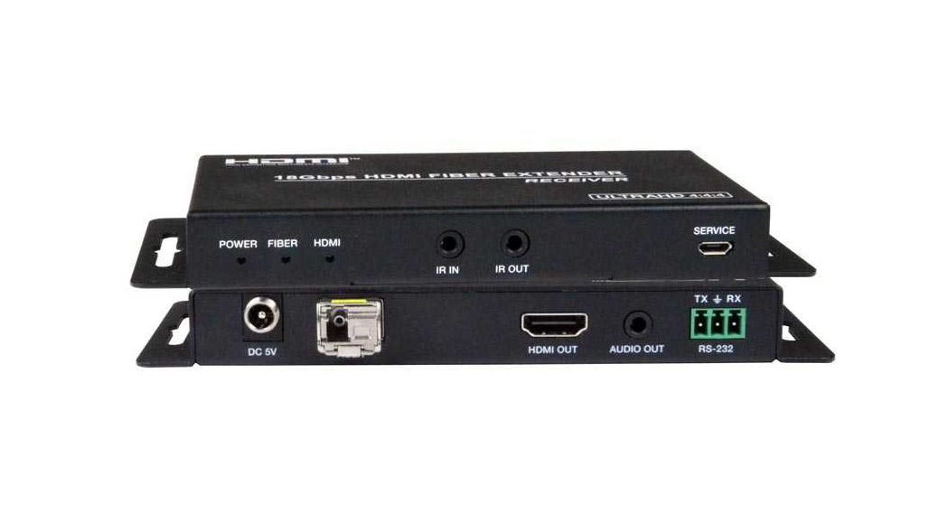 Nti St-fo4k18gb-rsla-lcv2 4k 18gbps Hdmi Extender User Manual Nti St-fo4k18gb-rsla-lcv2 4k 18gbps Hdmi Extender User Manual