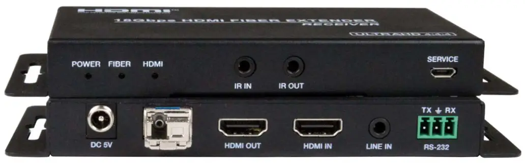 NTI ST-FO4K18GB-RSLA-LCV2 4K 18Gbps HDMI Extender