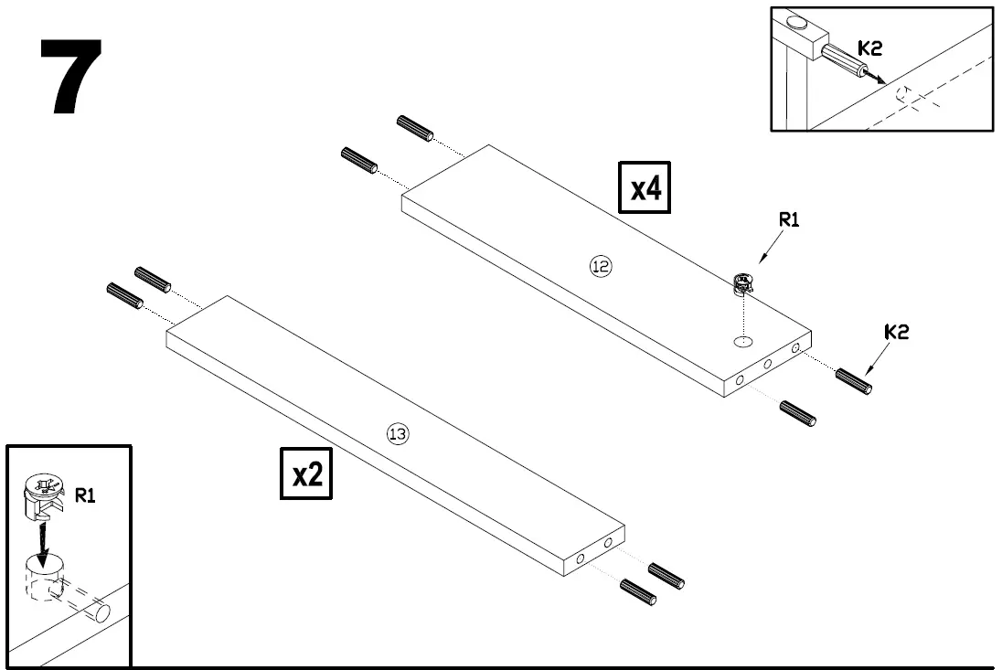 meble FURNITURE BL-EF Woody Electric Fireplace TV Stand 11