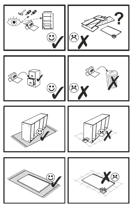 meble FURNITURE BL-EF Woody Electric Fireplace TV Stand 22