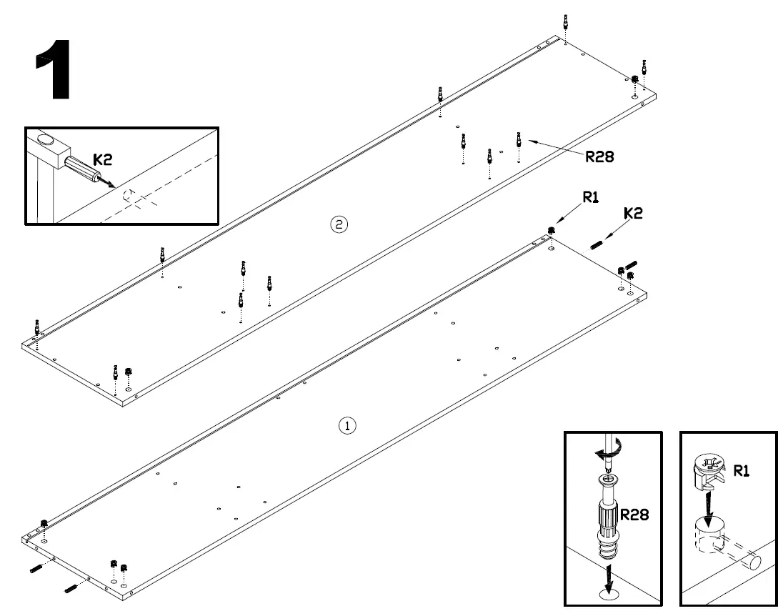 meble FURNITURE BL-EF Woody Electric Fireplace TV Stand 6