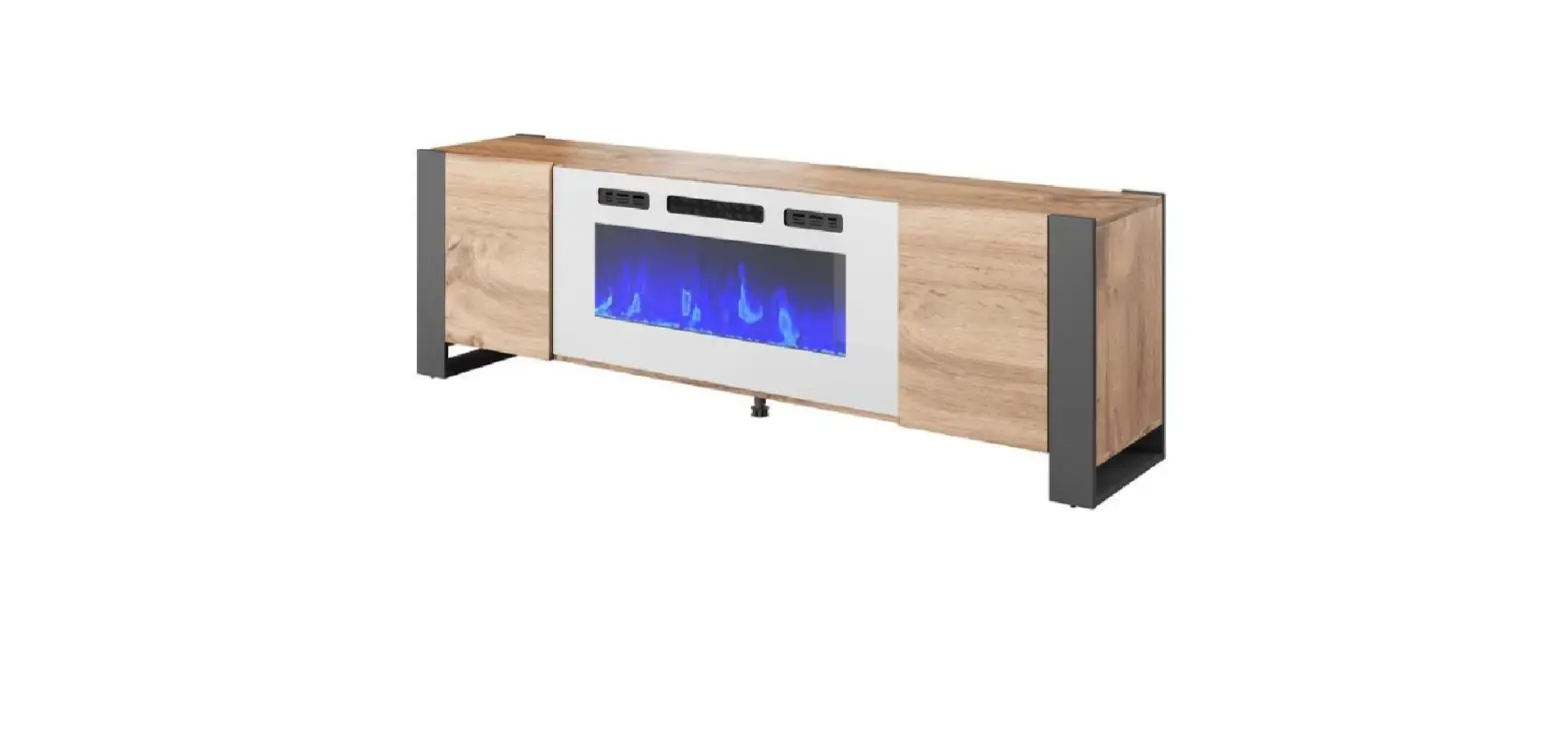 Meble Furniture Bl-ef Woody Electric Fireplace Tv Stand Instruction Manual Meble Furniture Bl-ef Woody Electric Fireplace Tv Stand Instruction Manual