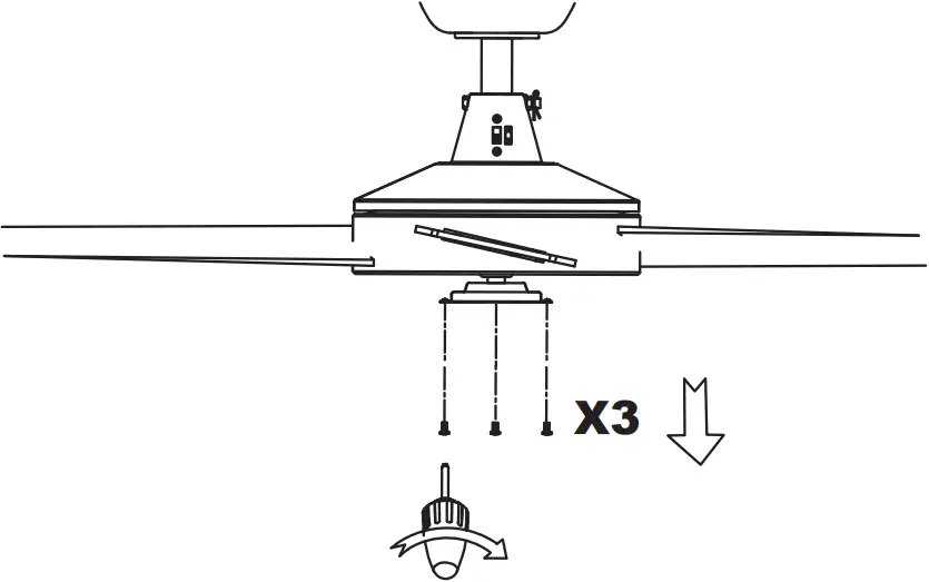 overstock F6297 1 Ceiling Fan - 17