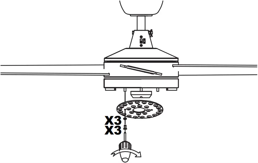 overstock F6297 1 Ceiling Fan - 19