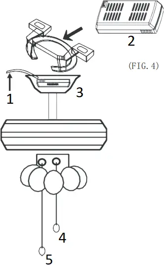 overstock F6297 1 Ceiling Fan - 25