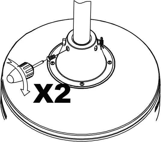 overstock F6297 1 Ceiling Fan - 6