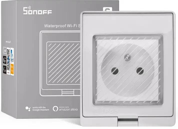 SONOFF S55TPG Power Outlet WIFI Smart