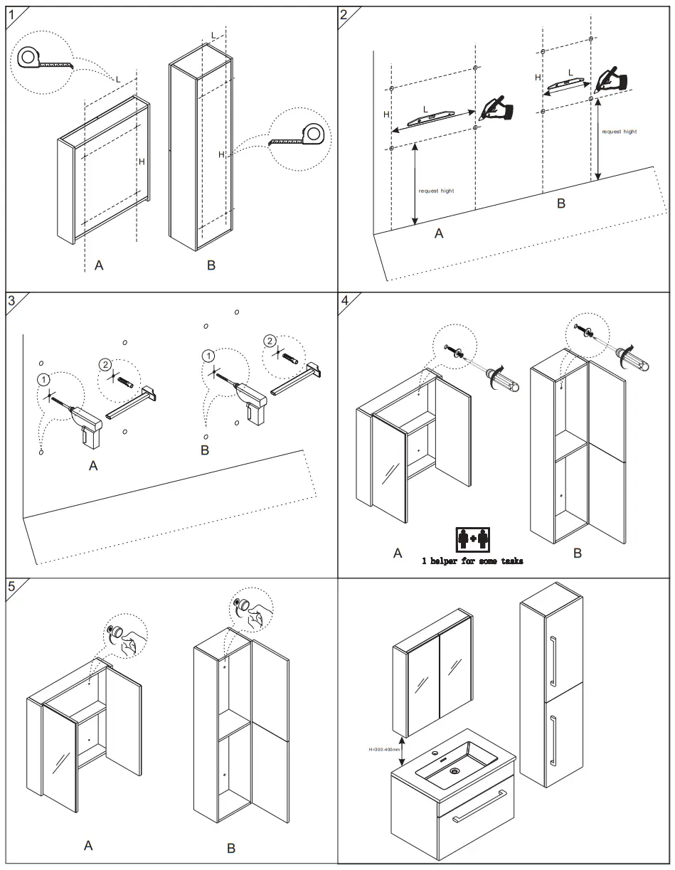 plug screws with chrome covers in box