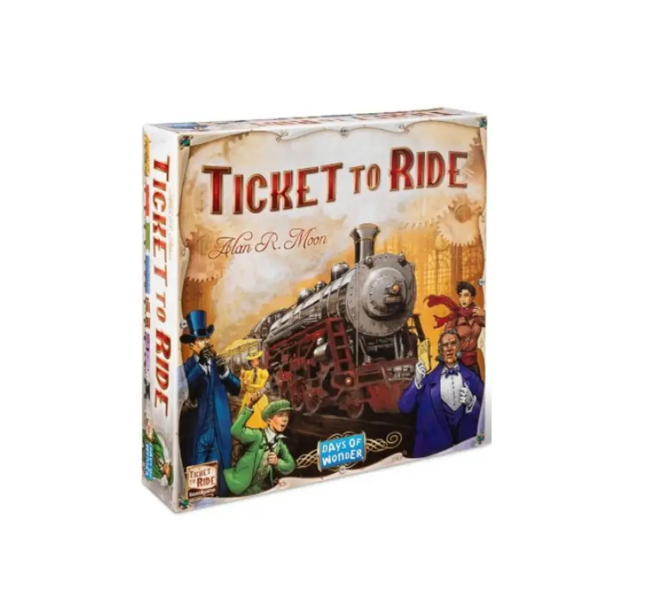Falmouth Ticket To Ride Inventory Board Game Instructions