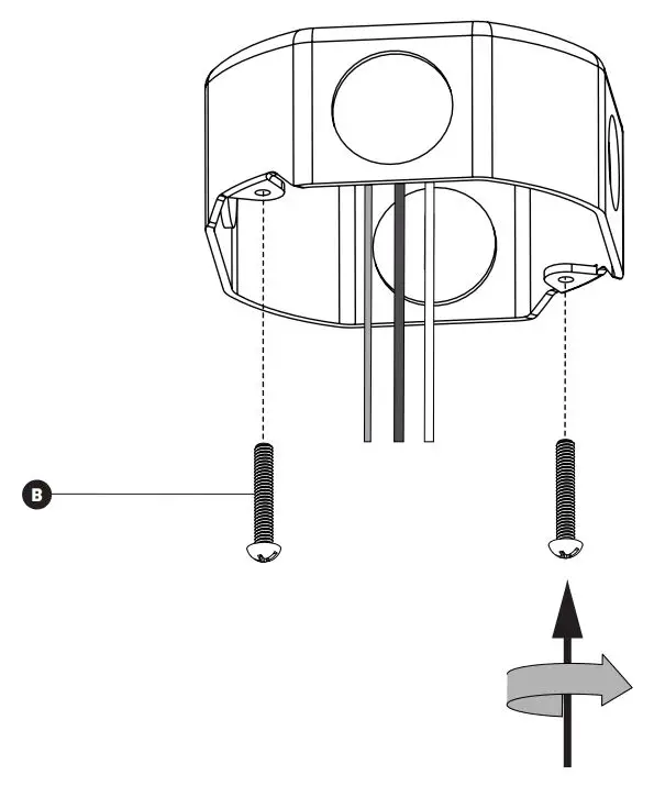 artika FM-AD5C-CR LED Ceiling Light Fixture Instruction Manual - LIGHT FIXTURE INSTALLATION