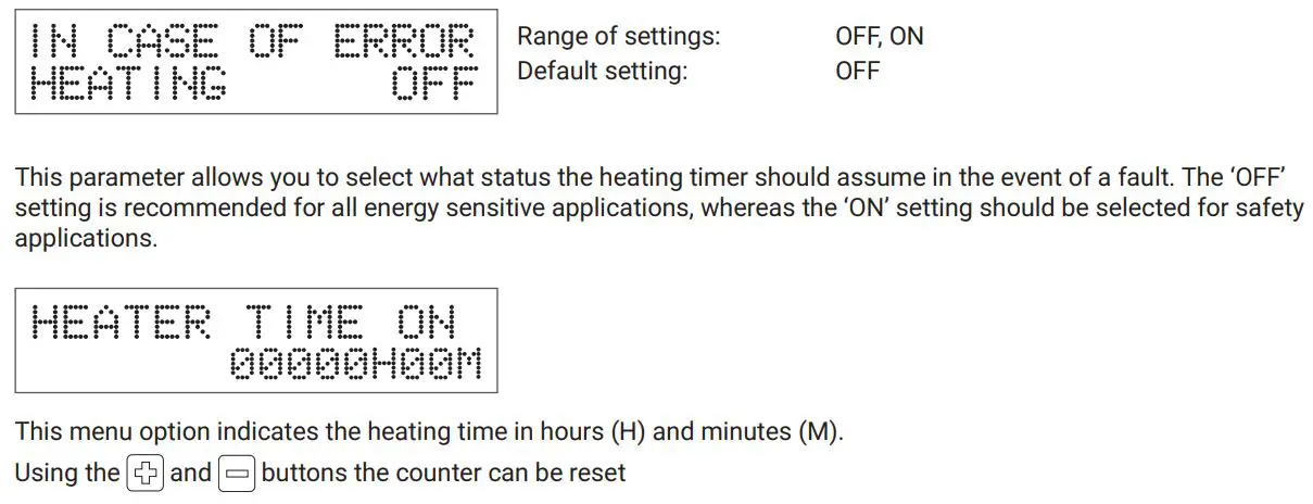 nVent RAYCHEM VIA-DU-20 Electronic Control Unit Instruction Manual - The OVERRULING parameter is used to configure the relevant logic input
