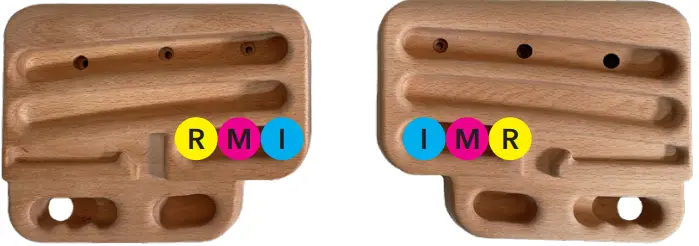 TRANGO Rock Prodigy Natural Hangboard System - FINGER POCKET