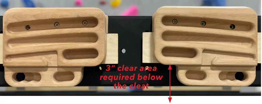 TRANGO Rock Prodigy Natural Hangboard System - Locate a suitable area