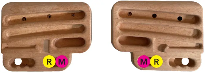 TRANGO Rock Prodigy Natural Hangboard System - SHALLOW