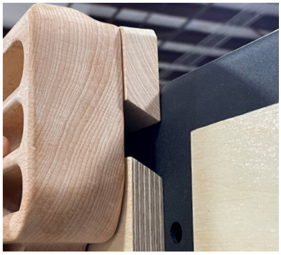 TRANGO Rock Prodigy Natural Hangboard System - mounting board