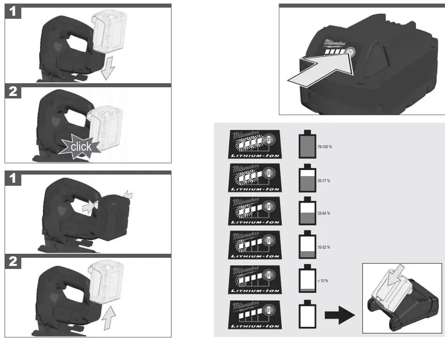milwaukee M18 BJS Cordless Jigsaw - fig 2