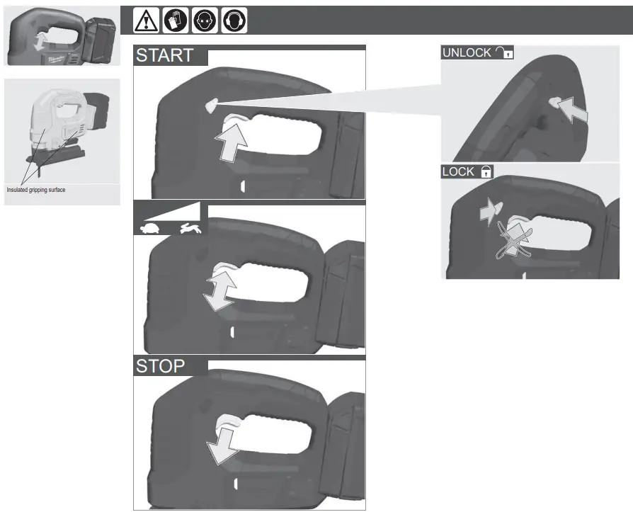 milwaukee M18 BJS Cordless Jigsaw - fig 6