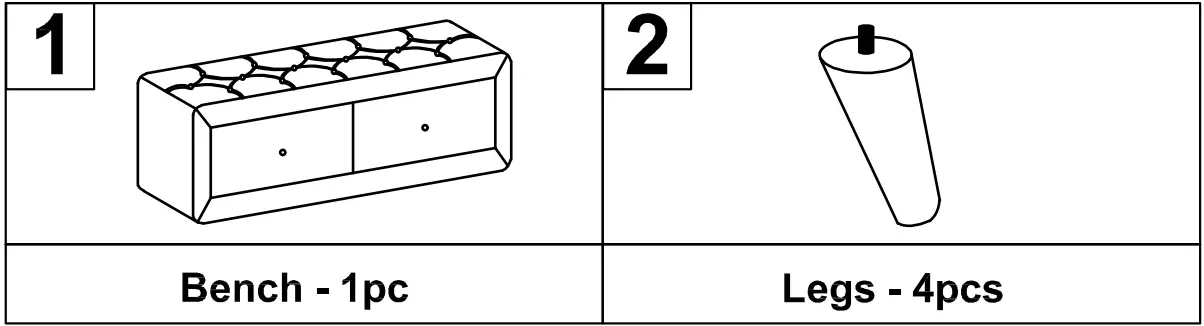 ModernLuxe WF294739 Upholstered Platform Bed - step 13