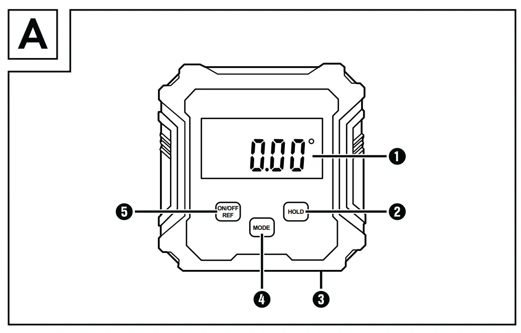PARKSIDE 364996 2204 Digital Inclinometer -