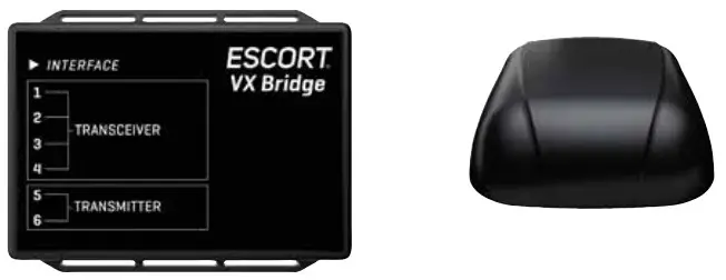 ESCORT Redline Cic Laser Defense System - Shifter VX Sensors2