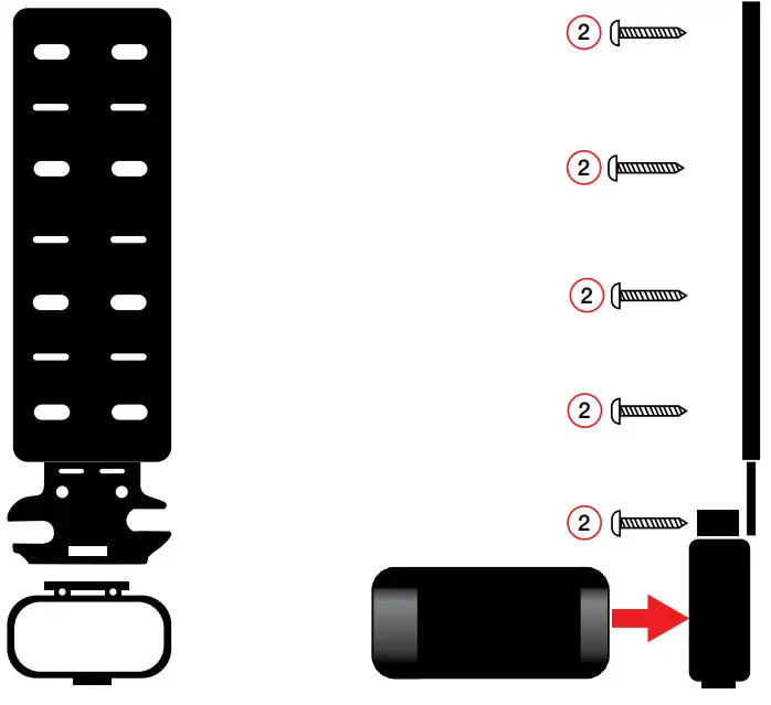 ESCORT Redline Cic Laser Defense System - bracket on backwards