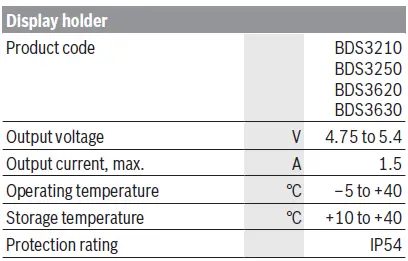 BOSCH-BDS3210-Display-Mount-5