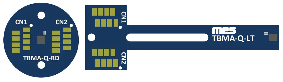 MPS TBMA Test Board MagAlpha Sensors