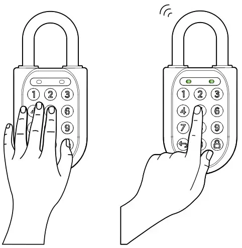 igloohome Padlock 2 Smart Lock - PIN code
