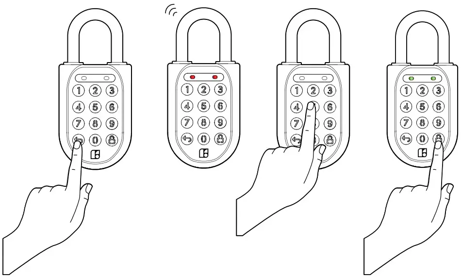 igloohome Padlock 2 Smart Lock - hard reset
