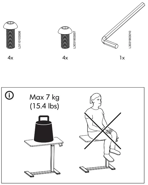 IKEA BOLLSIDAN Laptop Stand - Figure2