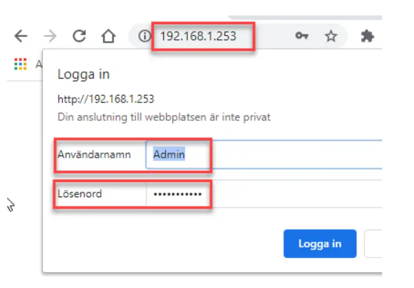 Web server in BFI-E3