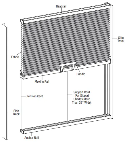 SelectBlinds HONEYCOMB Skylights Cellular Shades-fig1