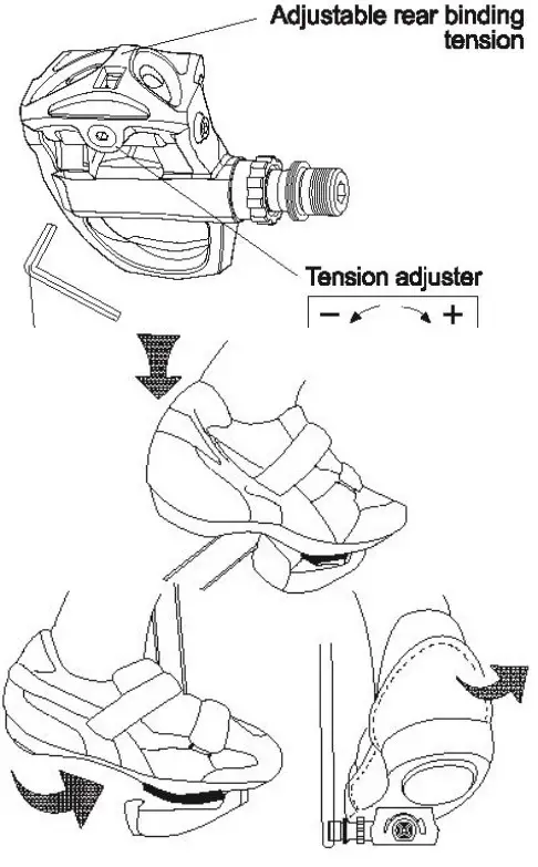 CYCORE CY-1001 Smart Pedal - adjustor