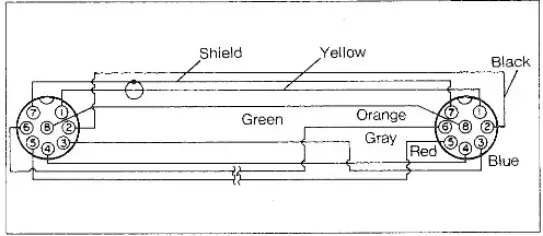 KENWOOD MC 90 Deluxe Desk Top Microphone - Circuit diagram 3