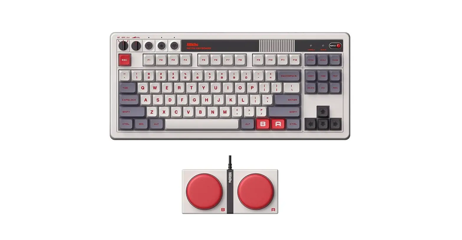 8bitdo Retro Mechanical Keyboard Instruction Manual