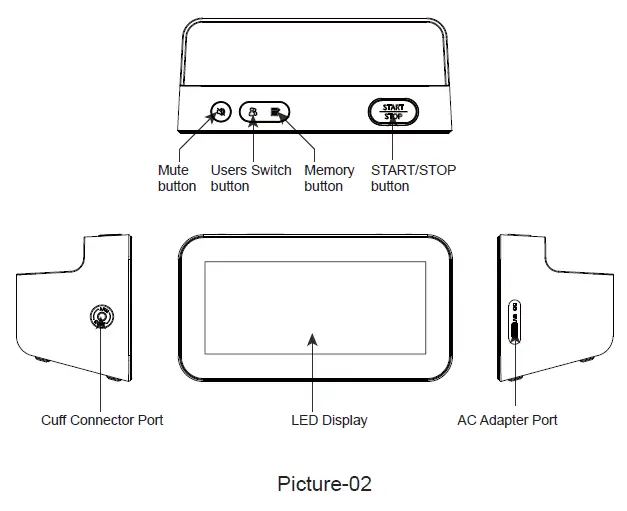 Jamr-Technology-BC31LT-Fully-Automatic-Upper-Arm-BloodPressure-2