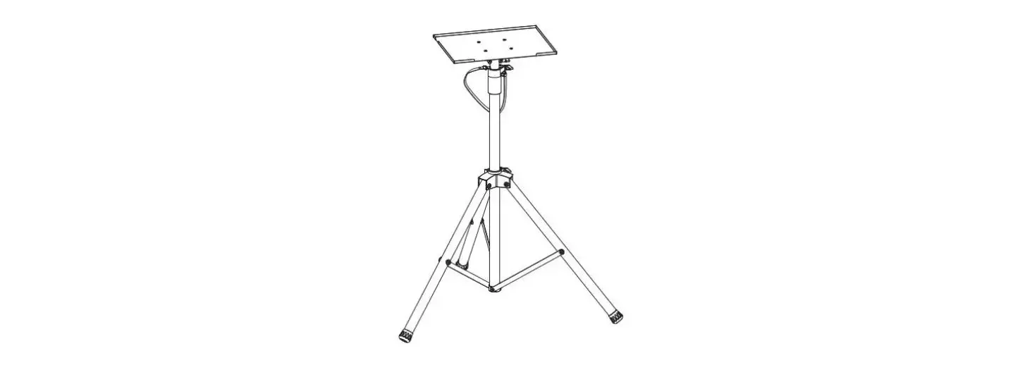 Alza Power Apw-egts110b Universal Tripod Stand Ts110 User Manual
