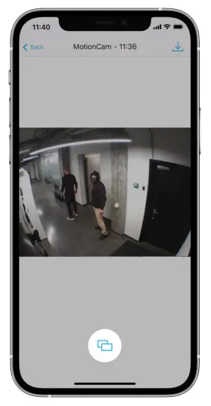 AJAX MotionCam Indoor Jeweller White - Ffig 5