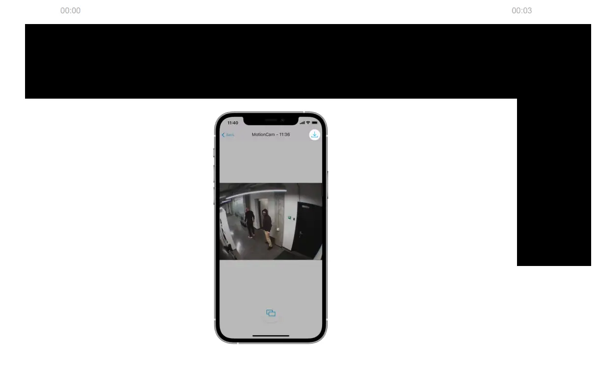 AJAX MotionCam Indoor Jeweller White - Ffig 6