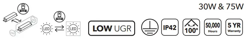 Lumineux UK 430684 Blakeley Pendant Range - Fig