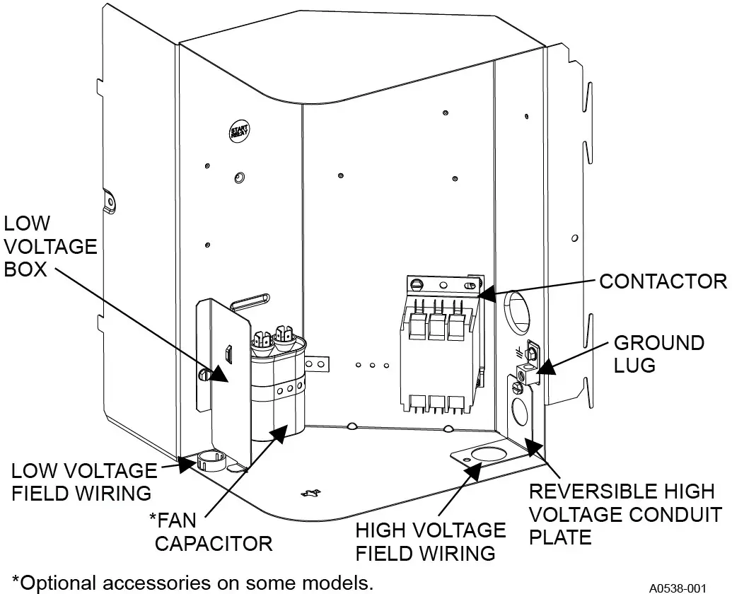 Fraser Johnston R 410A Outdoor Split System Air Conditioning - Electrical connections 4