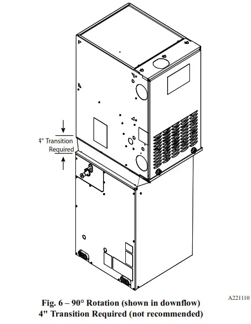 Carrier CVPVA3617XMC Cased Cooling Only Evaporator Coil - Installation 6